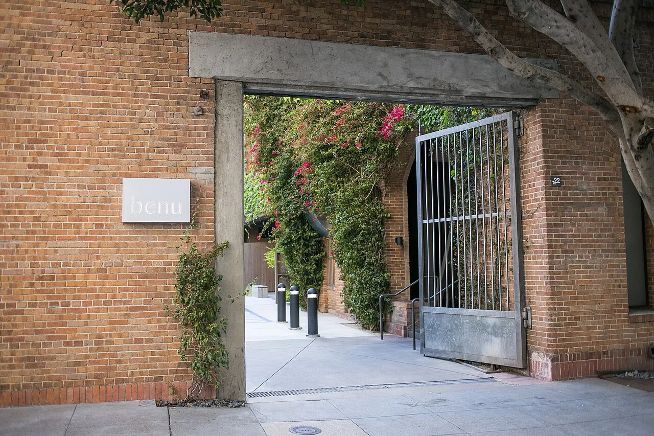 Exterior of Benu restaurant, San Francisco