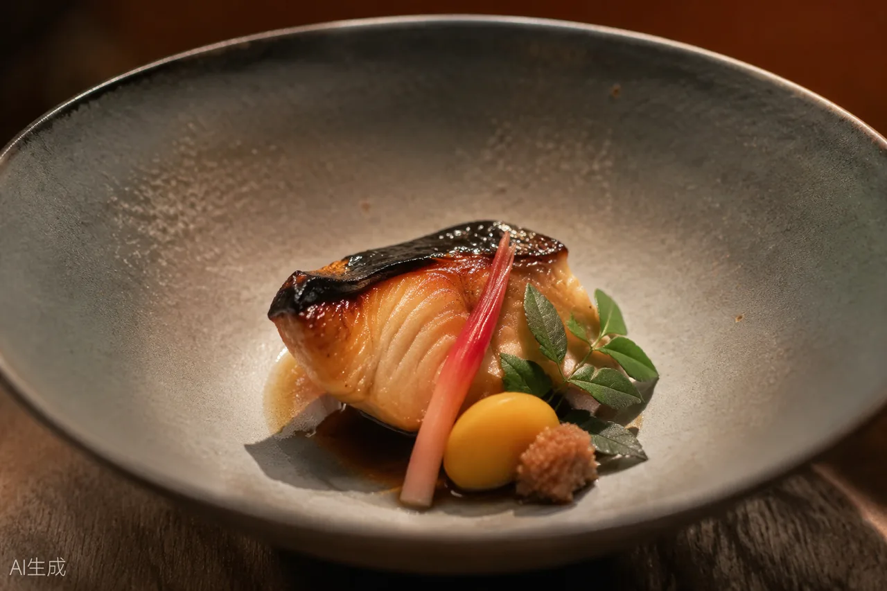 Japanese dish in the style of Kazu, Kuala Lumpur (AI-generated illustration)