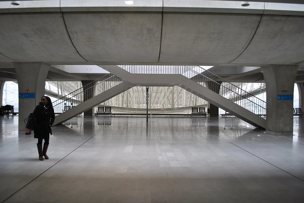 European hub airport terminal — Charles de Gaulle Terminal 2 complex.