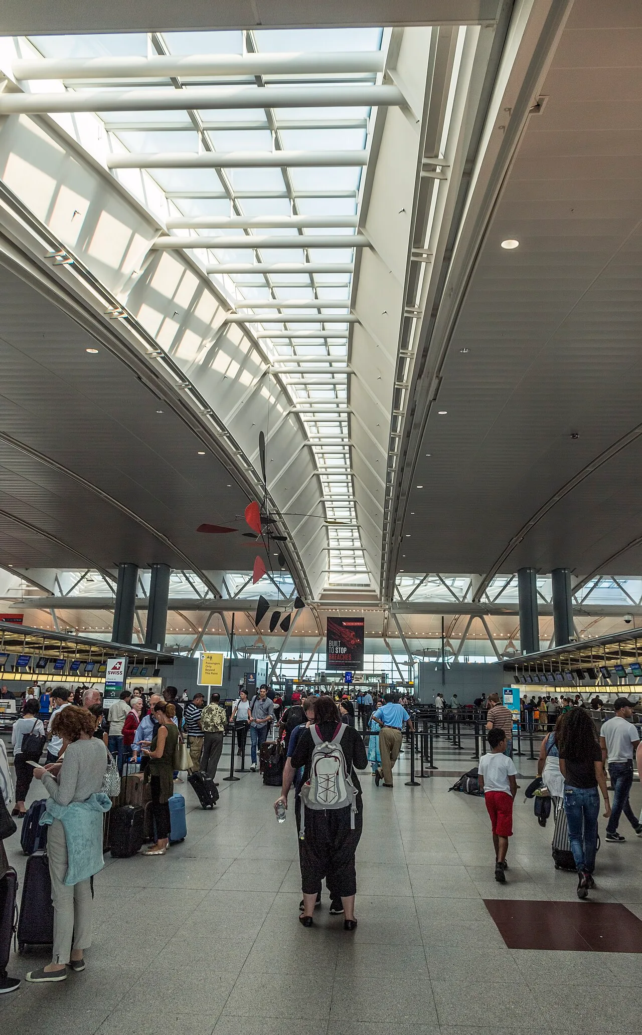 JFK Terminal 4, home to the Delta One Lounge.