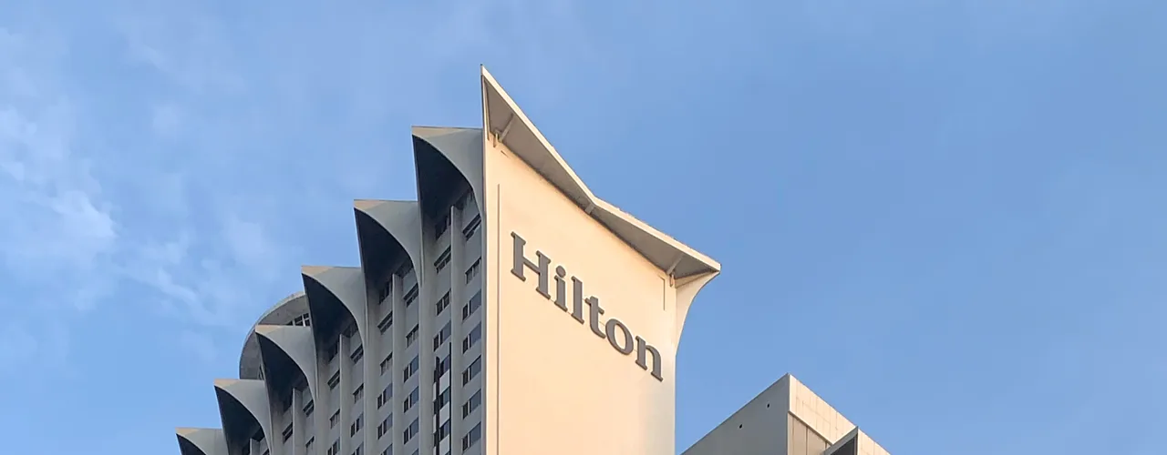 Orchard Road hotel towers including Hilton Singapore Orchard
