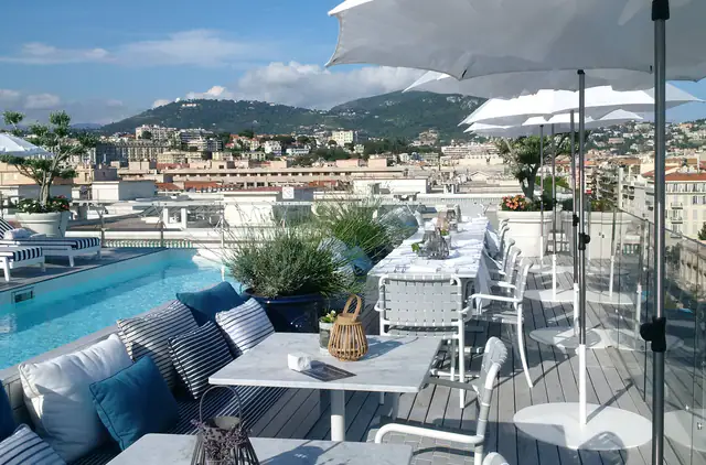 Boscolo Nice Hôtel & Spa, Nice — exterior and approach