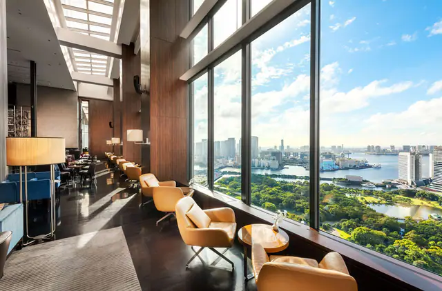 Conrad Tokyo, Tokyo — exterior and approach