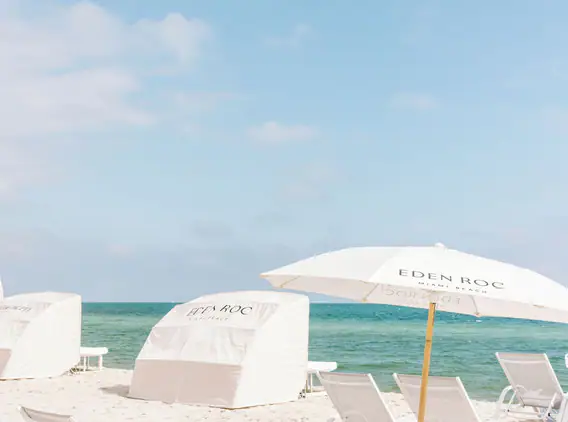 Eden Roc Miami Beach, Miami — exterior and approach