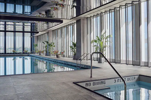 Equinox Hotel New York, New York — exterior and approach