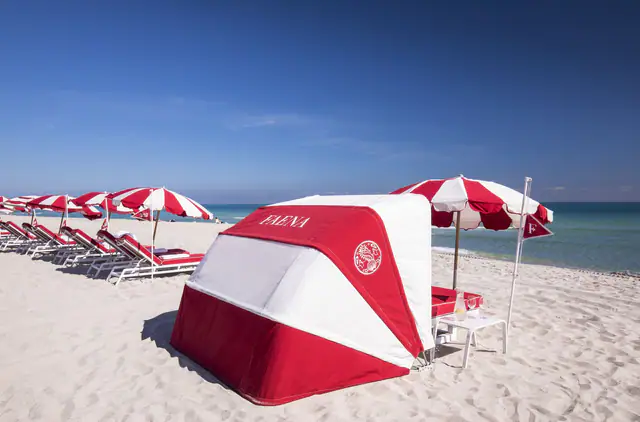 Faena Hotel Miami Beach, Miami — exterior and approach