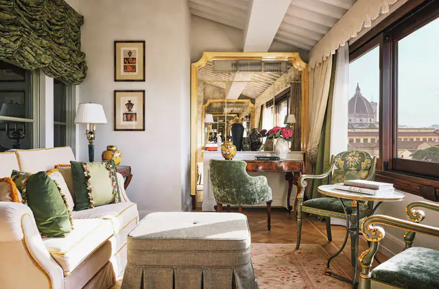 Four Seasons Hotel Firenze, Florence — guest room or suite