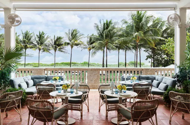 Four Seasons Hotel at The Surf Club, Miami — exterior and approach