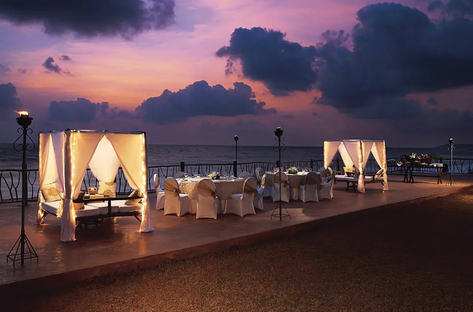 Taj Fort Aguada Resort overlooking the Arabian Sea