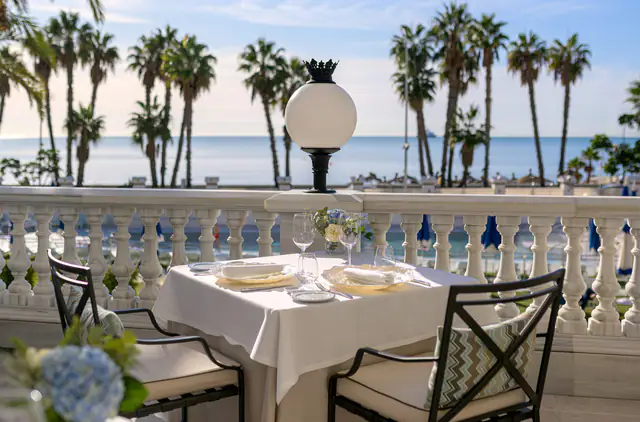 Gran Hotel Miramar GL, Málaga — exterior and approach