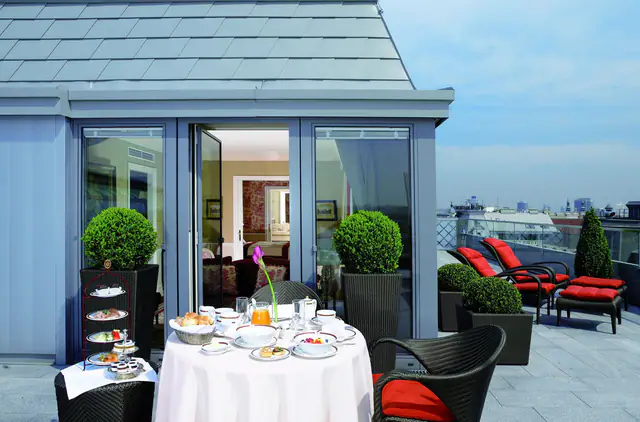 Hotel Sacher Wien, Vienna — exterior and approach