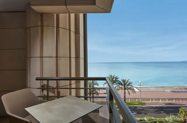 Hyatt Regency Nice Palais de la Méditerranée, Nice — exterior and approach