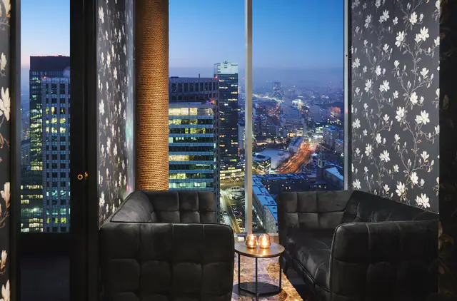 InterContinental Warsaw, Warsaw — exterior and approach