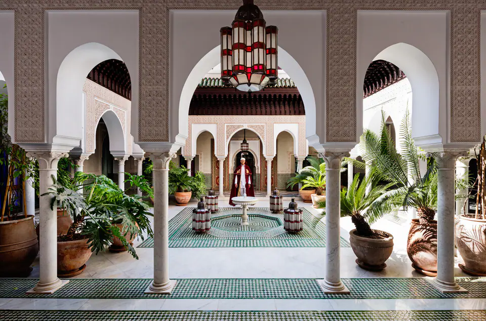 La Mamounia Marrakech gardens and palace grounds