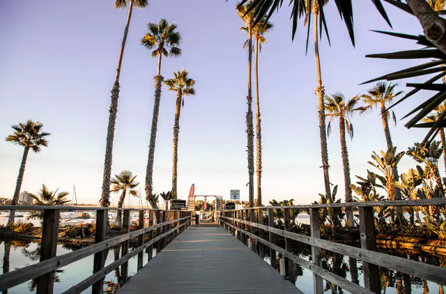 Paradise Point Resort & Spa, San Diego — exterior and approach