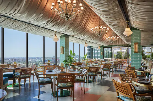 Pendry West Hollywood, Los Angeles — exterior and approach