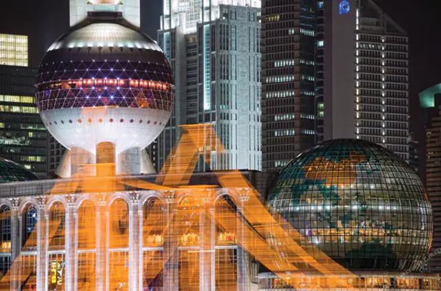 Regent Shanghai Pudong, Shanghai — exterior and approach