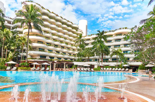 Shangri-La Singapore, Singapore — exterior and approach