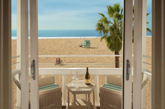 Shutters on the Beach, Los Angeles — exterior and approach