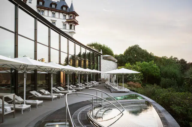 The Dolder Grand, Zurich — exterior and approach