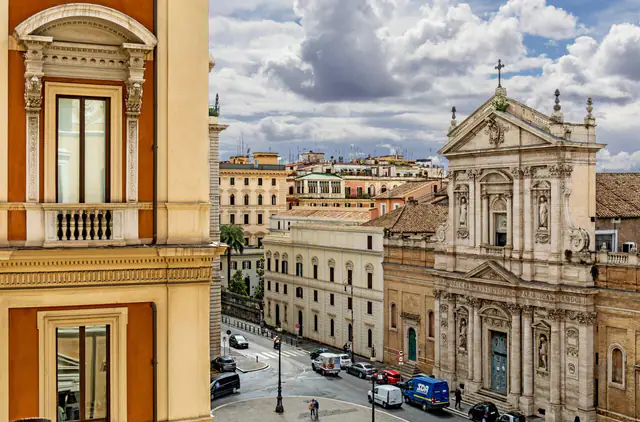 The St. Regis Rome, Rome — exterior and approach