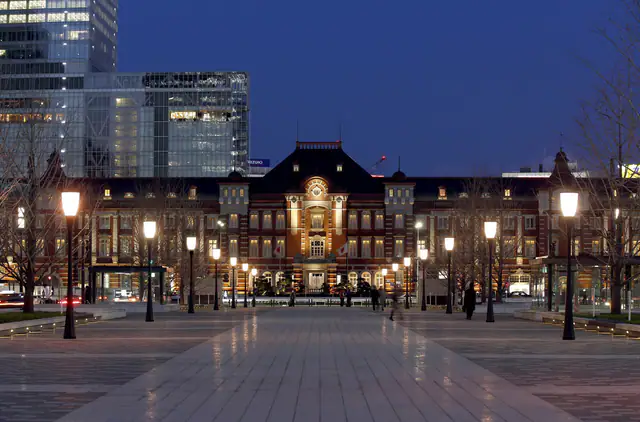 The Tokyo Station Hotel, Tokyo — exterior and approach