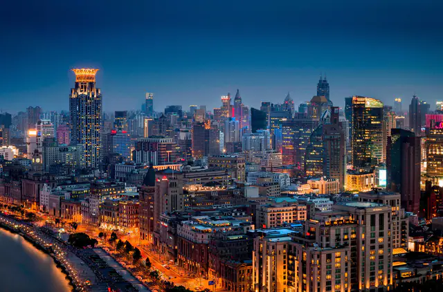 The Westin Bund Center Shanghai, Shanghai — exterior and approach